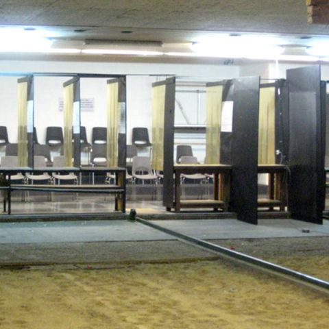 Les postes de tir et leurs cloisons